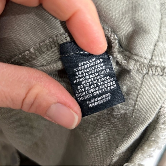 Sanctuary Shirt Jacket Womens XL Green Camo Print Button Down Tailored Fit - Picture 3 of 4